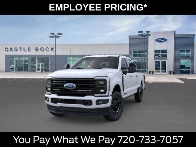 New 2026 Star White Metallic Tri-Coat Ford F-350® Platinum® image 2