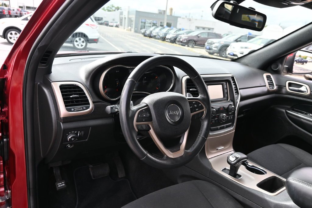 Used 2015 Deep Cherry Red Crystal Pearlcoat Jeep Laredo image 17