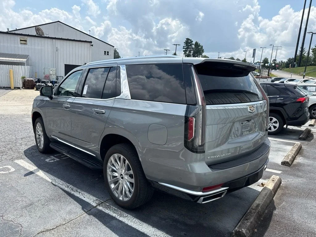 Used 2024 Silver Cadillac Premium Luxury image 2
