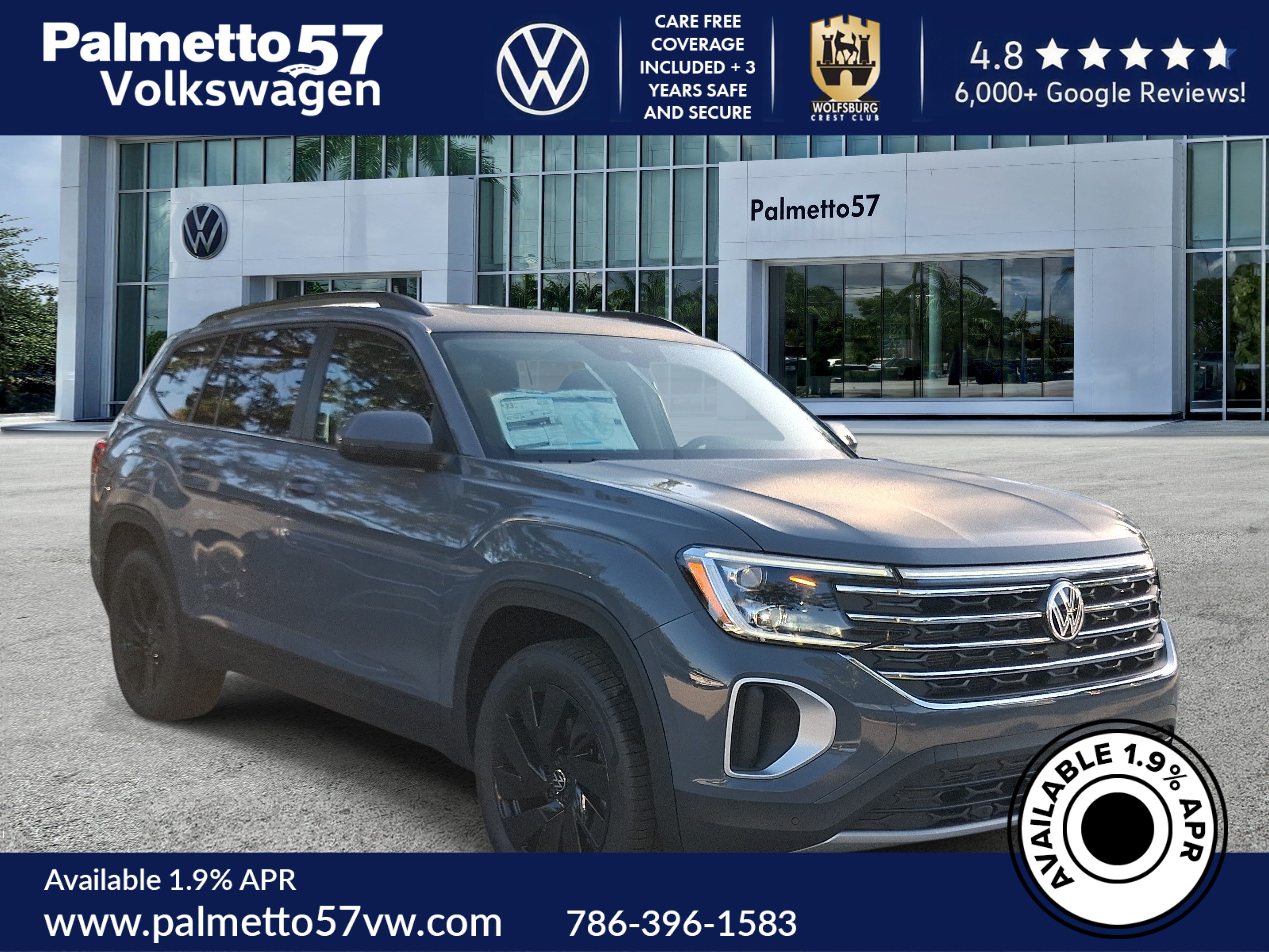 New 2026 Gray Volkswagen 2.0T SE w/Technology image 1