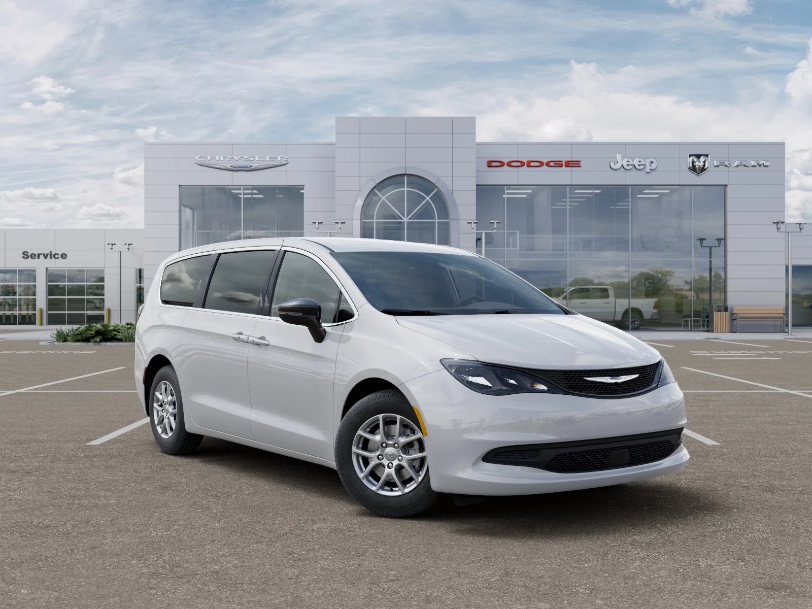 New 2025 Bright White Clear-Coat Exterior Paint Chrysler LX image 39