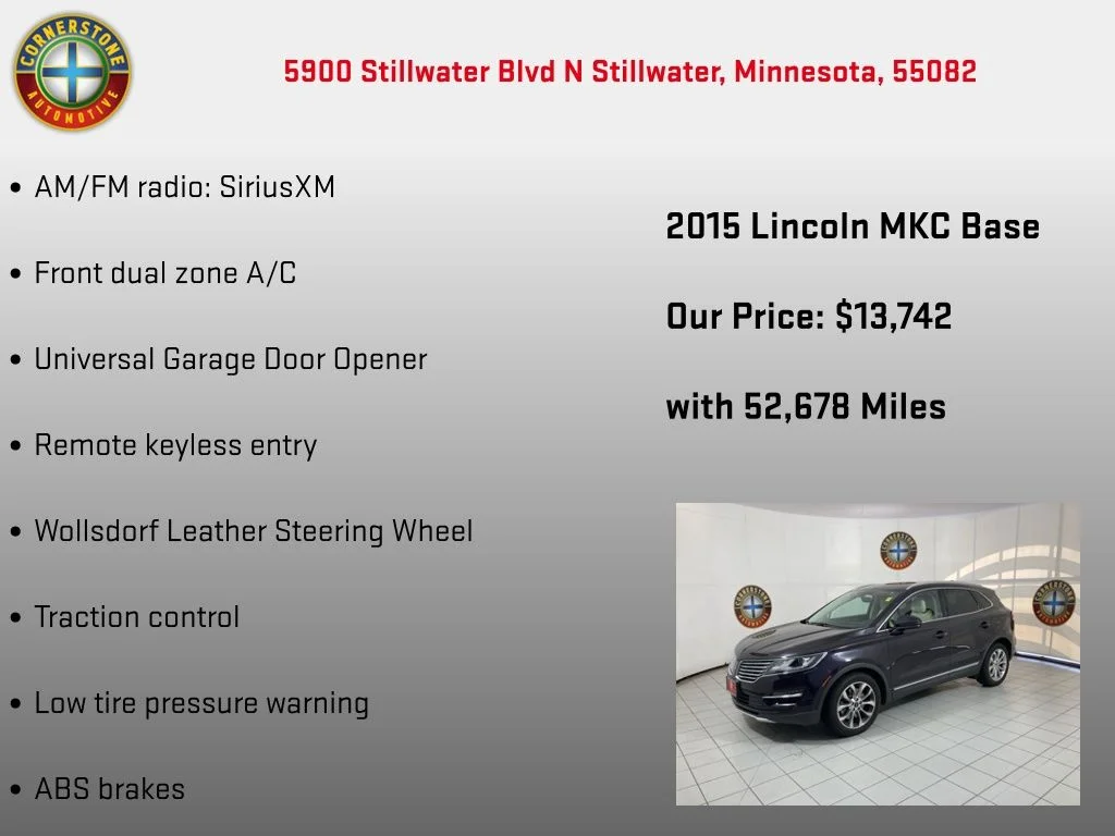 Used 2015 Purple Lincoln Base image 15