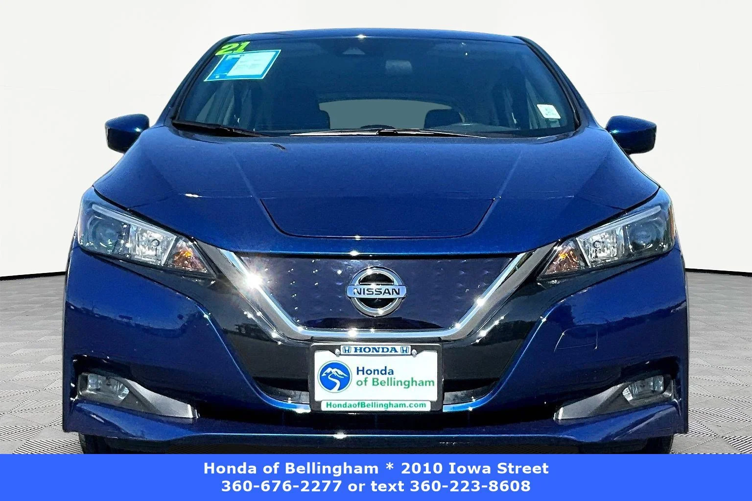 Used 2021 Nissan Leaf SV with VIN 1N4AZ1CV0MC552910 for sale in Bellingham, WA