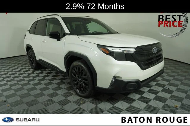 New 2026 CRYSTAL WHITE PEARL Subaru Sport Onyx Edition image 1