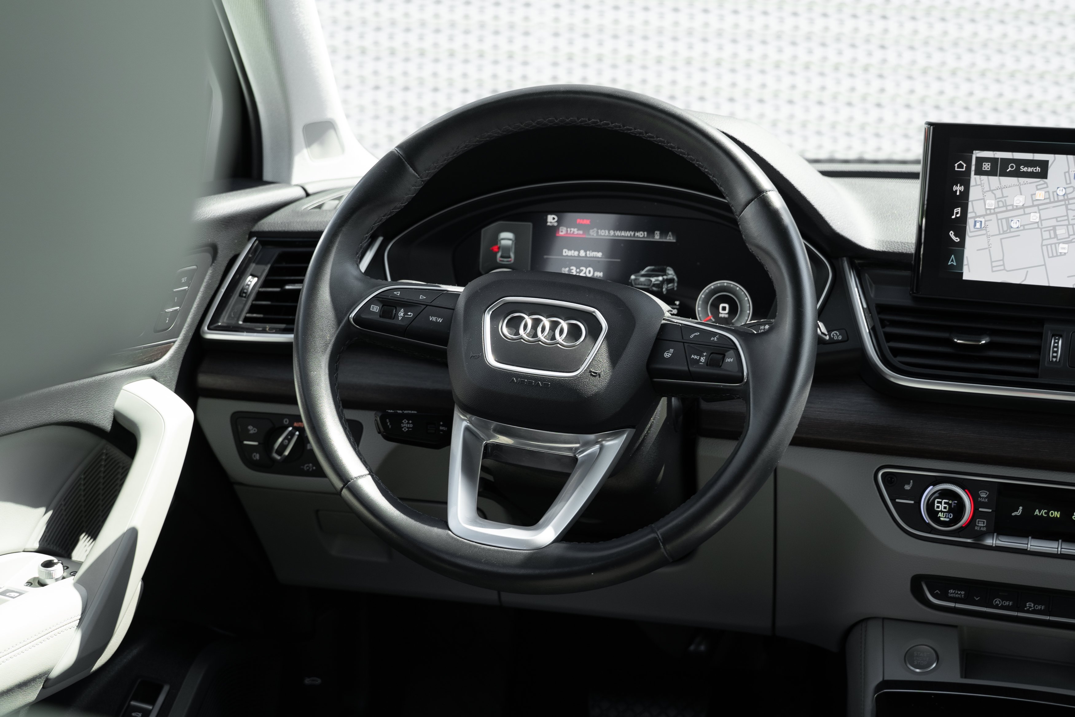 Used 2022 Glacier White Metallic Audi S line Premium Plus image 9