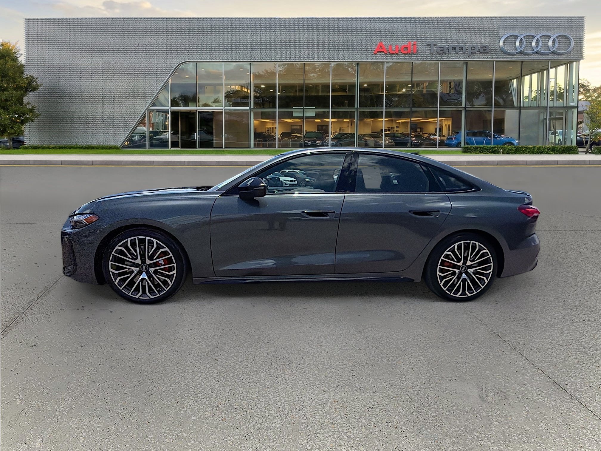 New 2026 Daytona Gray Pearl Effect Audi Premium Plus image 6