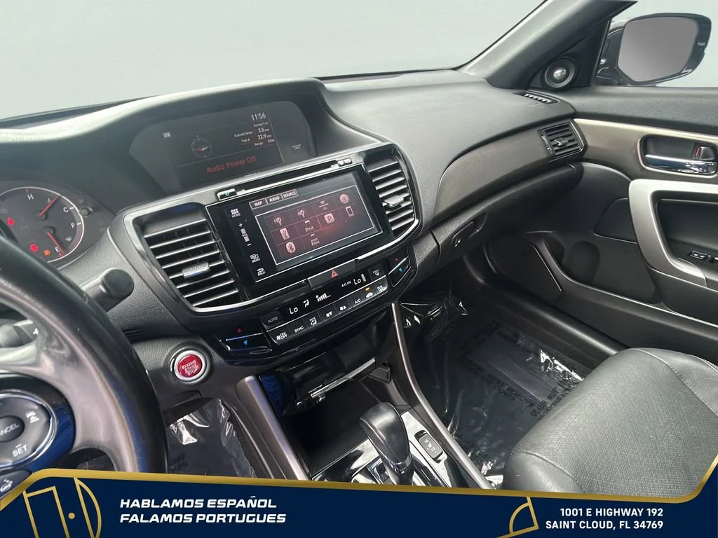 Used 2017 Black Honda EX-L V6 image 16