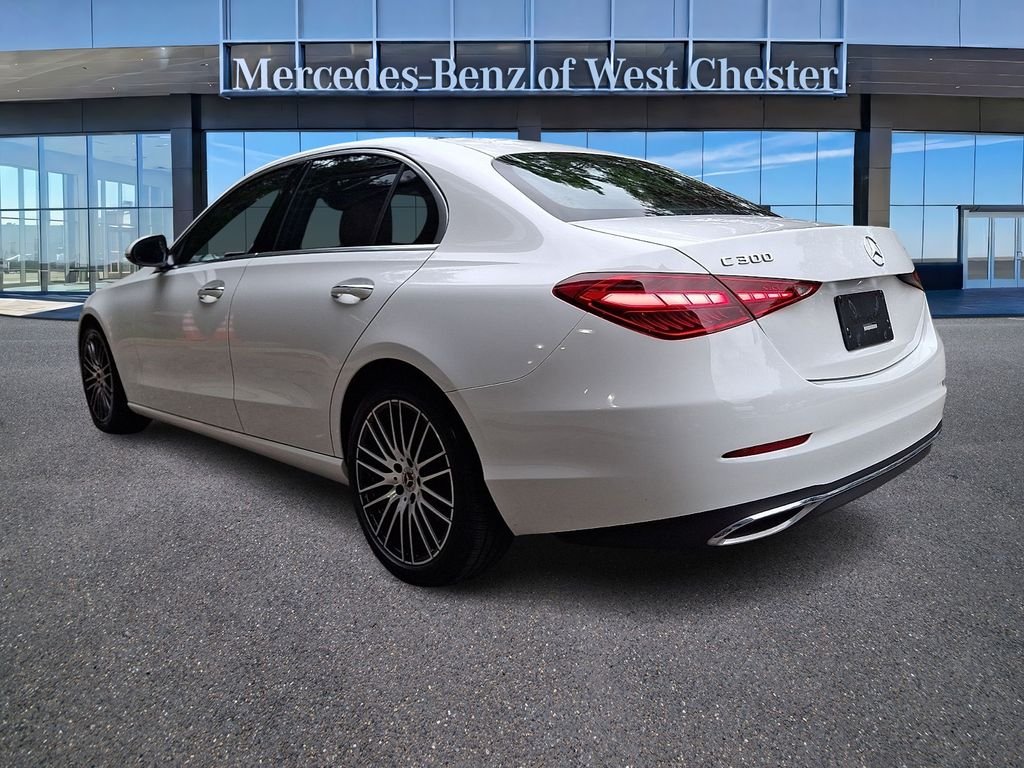 Certified Used 2023 White Mercedes-Benz C 300 image 4