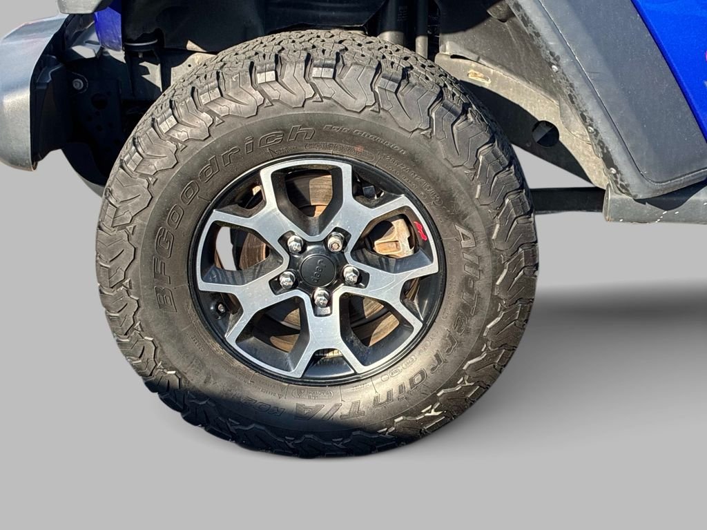 Used 2020 Blue Jeep Rubicon image 13