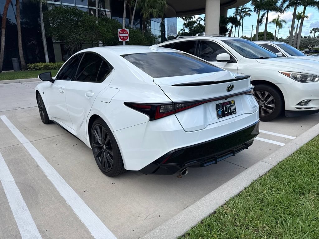 Used 2025 Ultra White Lexus IS 350 F SPORT Design image 8