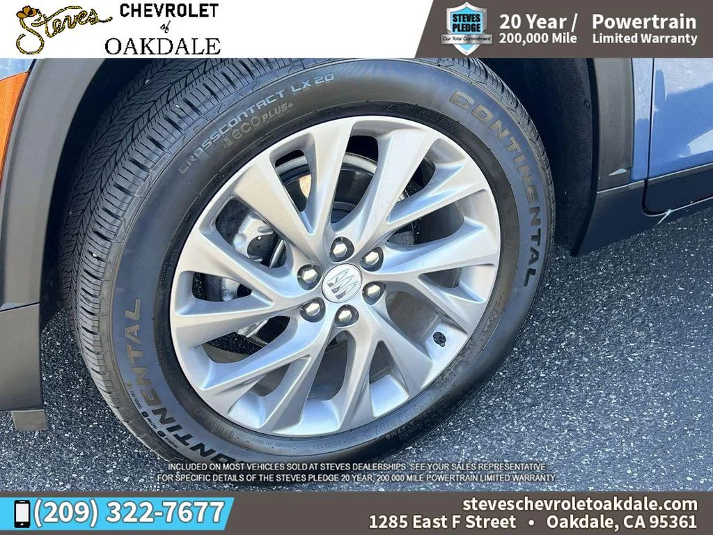Certified Used 2025 Ocean Blue Metallic Buick Preferred image 37