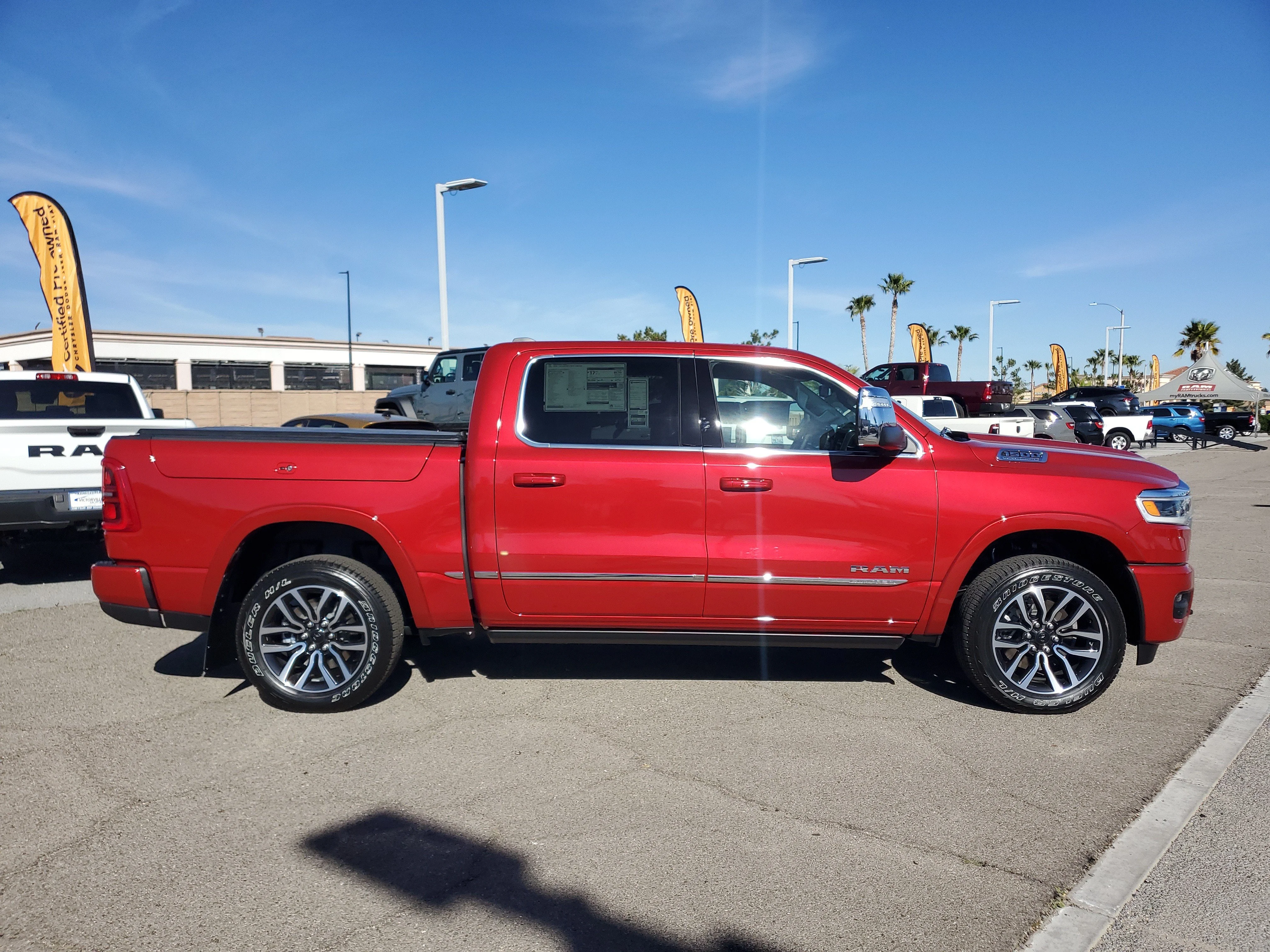 New 2026 Molten Red Pearlcoat RAM Limited image 2