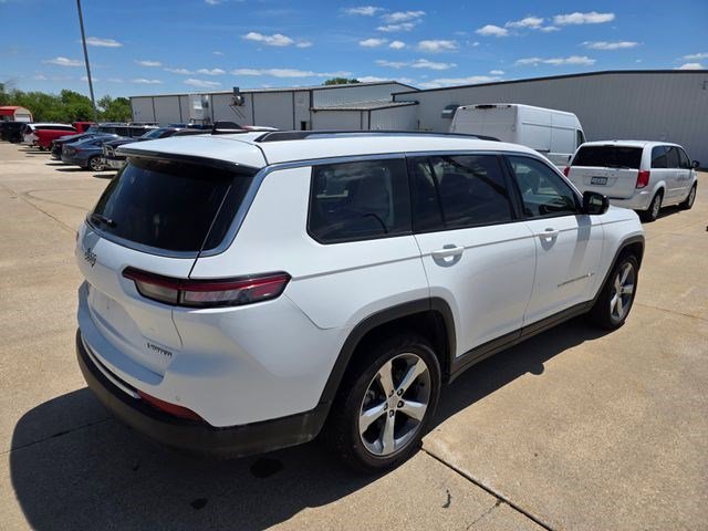 Used 2021 Bright White Clearcoat Jeep Limited image 7