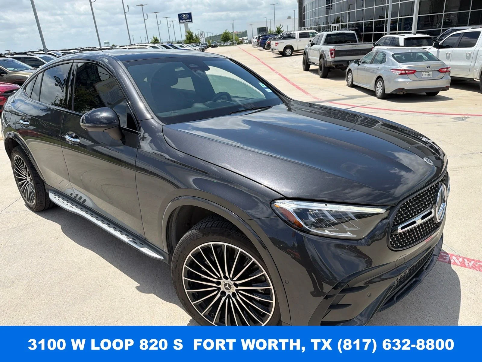 Used 2024 Gray Mercedes-Benz GLC 300 Coupe image 1