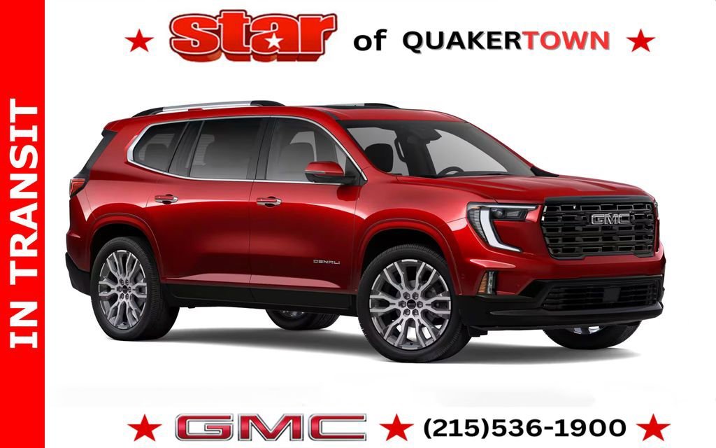 Volcanic Red Tintcoat 2026 GMC Acadia Denali Ultimate AWD SUV / Crossover Four-Wheel Drive