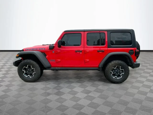 Used 2023 Red Jeep Rubicon 4xe image 4