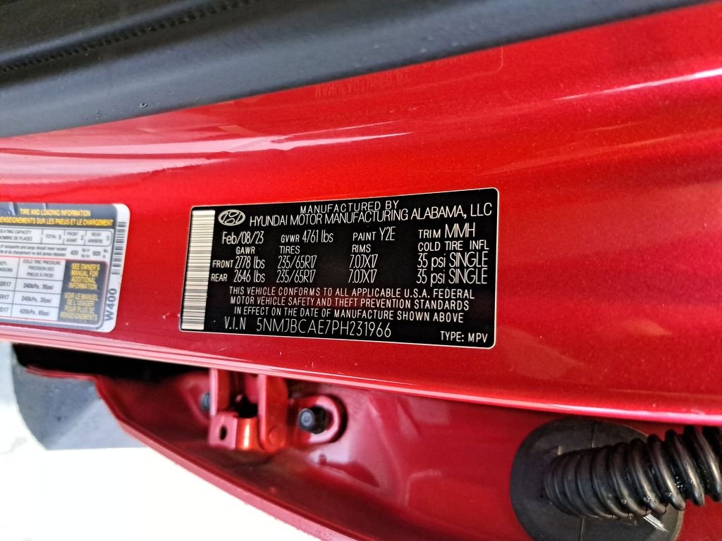 Used 2023 Red Hyundai SEL image 37