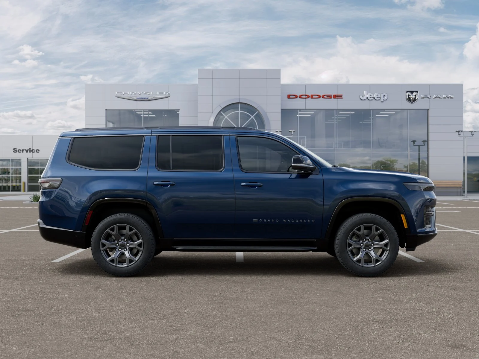 New 2026 Fathom Blue Pearl-Coat Exterior Paint (Late Availability) Jeep Limited Altitude image 47