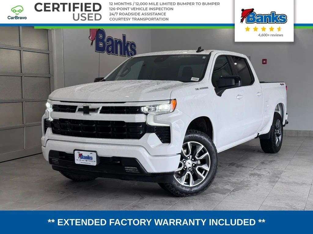 Certified Used 2025 Summit White Chevrolet RST image 1