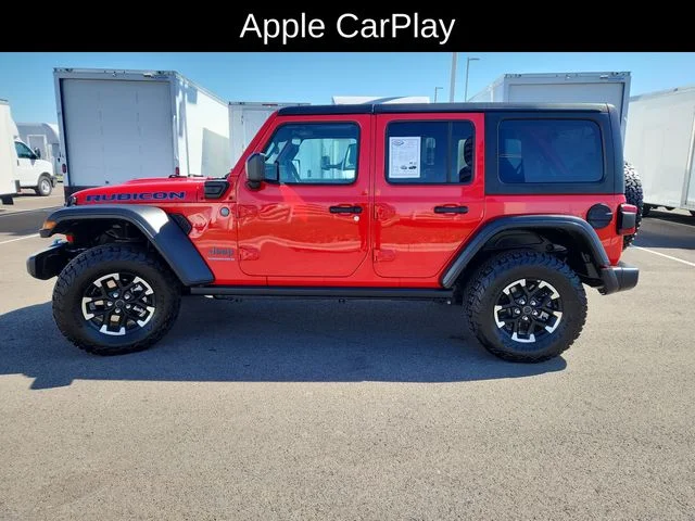Used 2025 Red Jeep Rubicon 4xe image 4