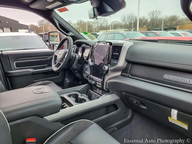 New 2026 Flame Red Clear-Coat Exterior Paint RAM Laramie image 26
