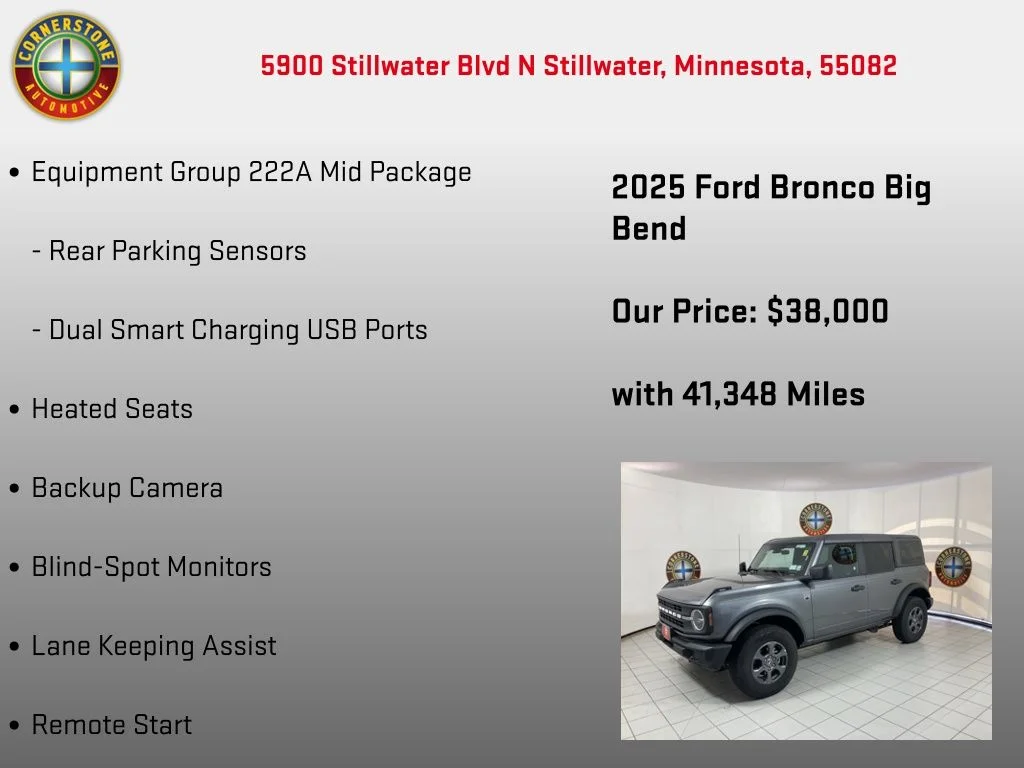 Used 2025 Gray Ford Big Bend image 10