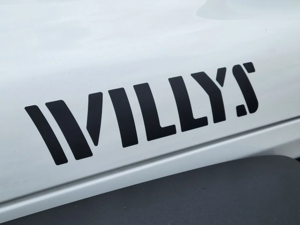 New 2026 Bright White Clear-Coat Exterior Paint Jeep Willys image 22
