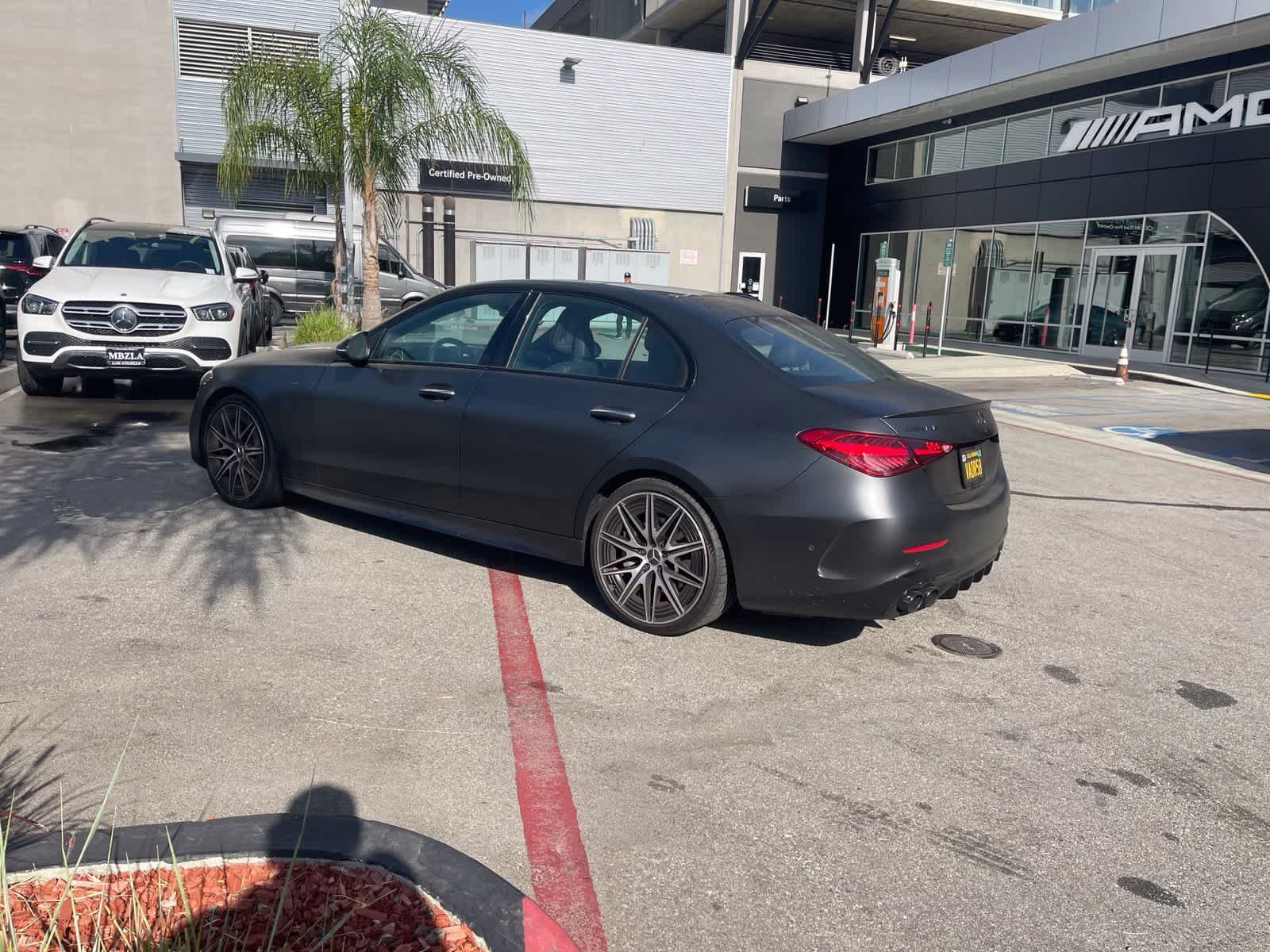 Certified Used 2024 MANUFAKTUR Graphite Grey Magno Mercedes-Benz AMG® C 43 image 3