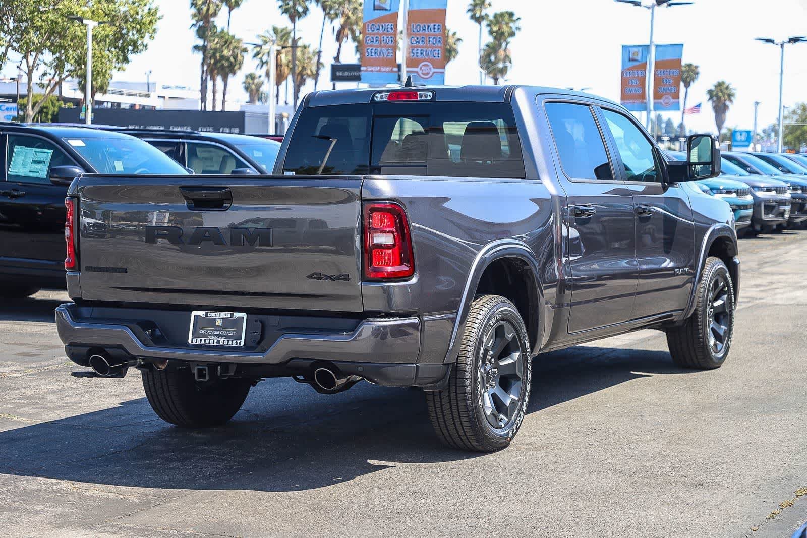 New 2026 Granite Crystal Metallic Clear-Coat Exterior Paint RAM Big Horn image 4
