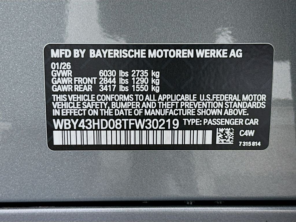 New 2026 Skyscraper Grey Metallic BMW xDrive40 image 24