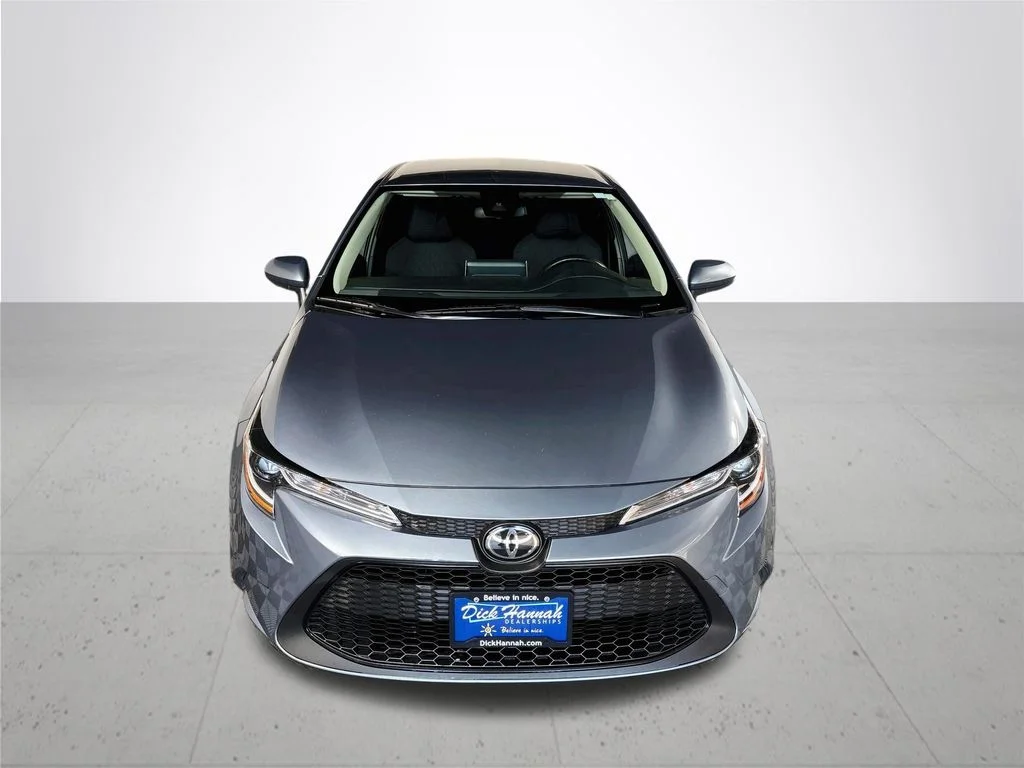 Used 2021 Gray Toyota LE image 3