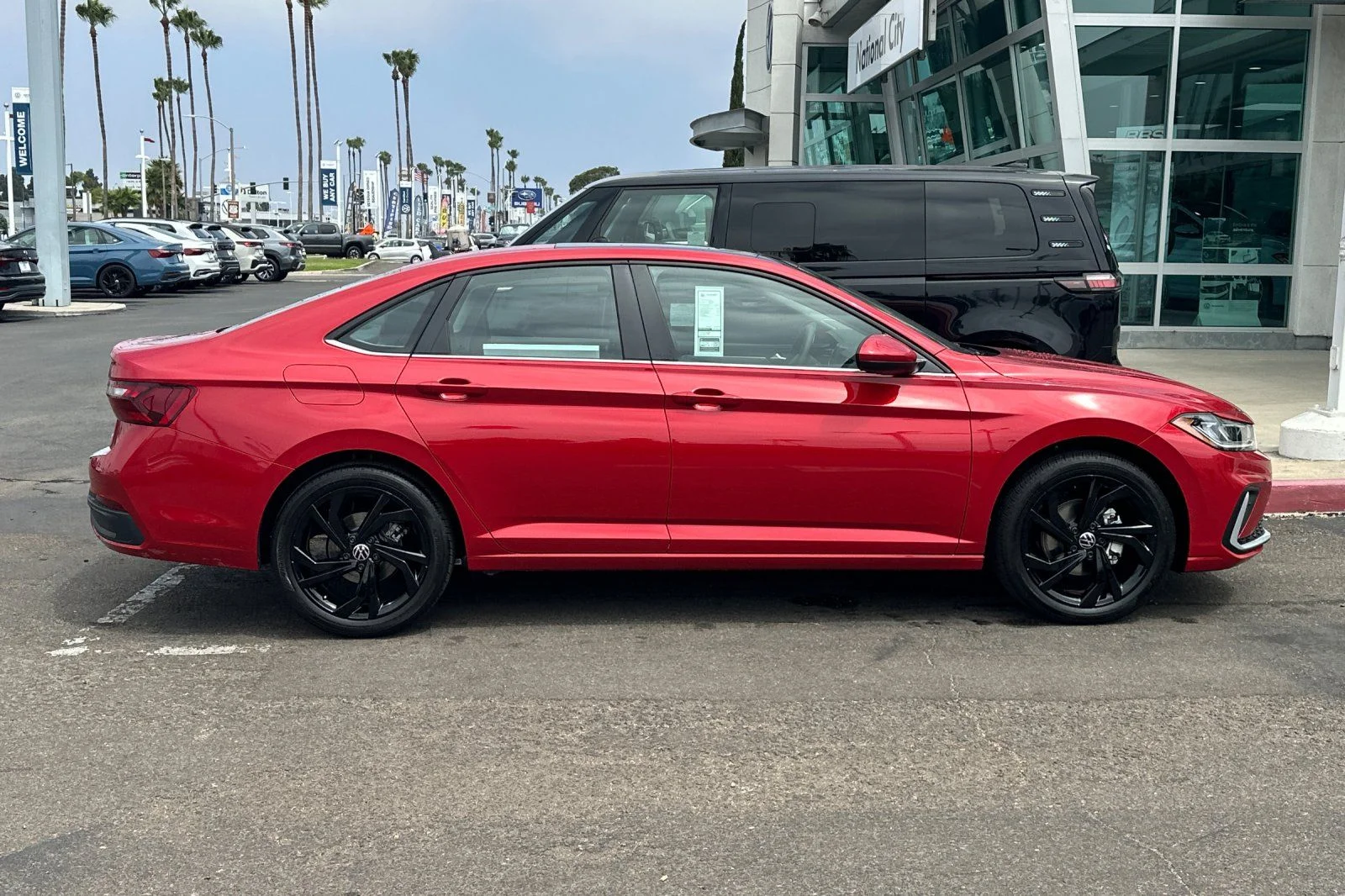 New 2026 Red Volkswagen 1.5T SE image 4