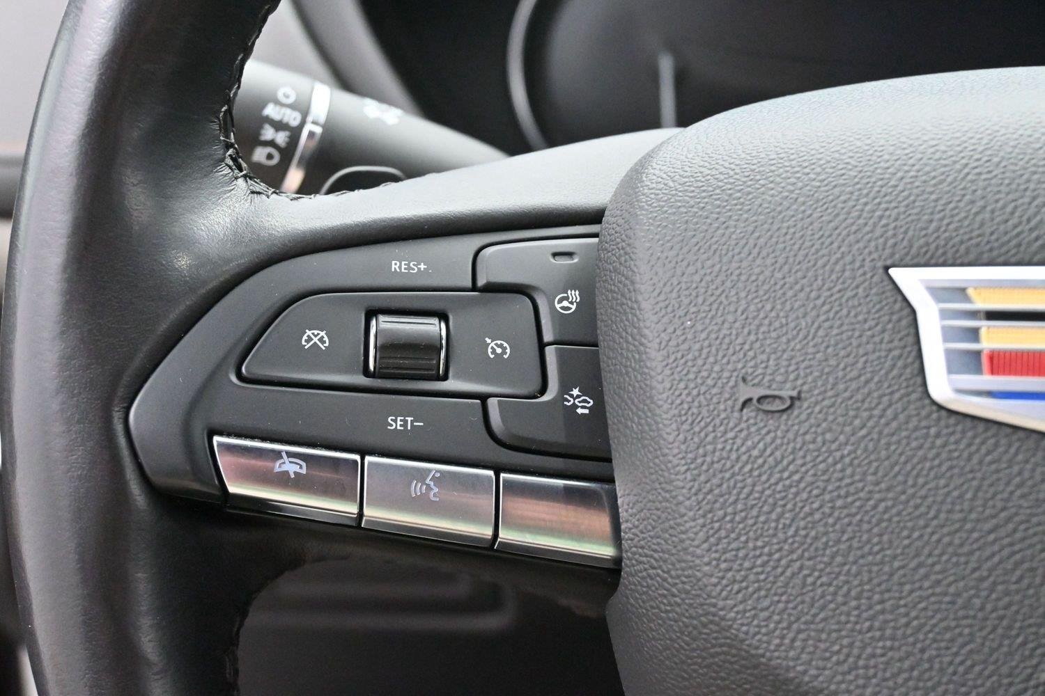 Used 2023 CRYSTAL WHITE TRICOAT Cadillac AWD Premium Luxury image 19