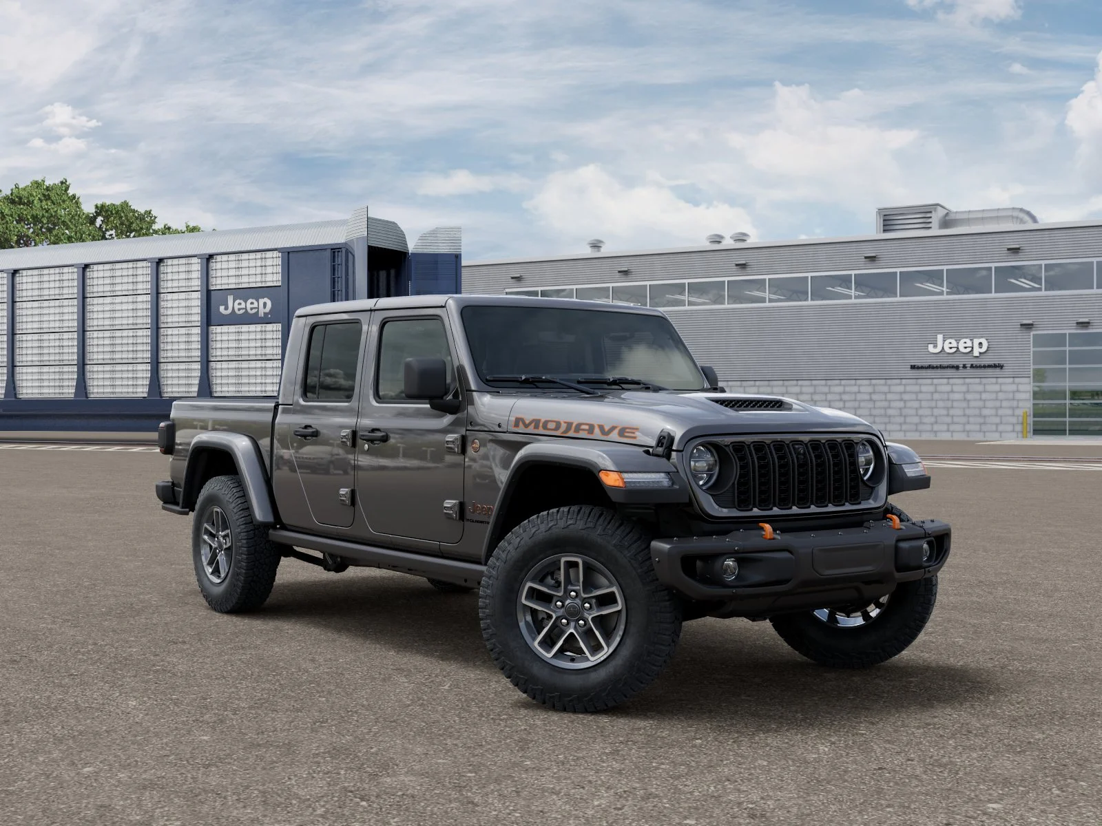New 2026 Granite Crystal Metallic Clear-Coat Exterior Paint Jeep Mojave image 5