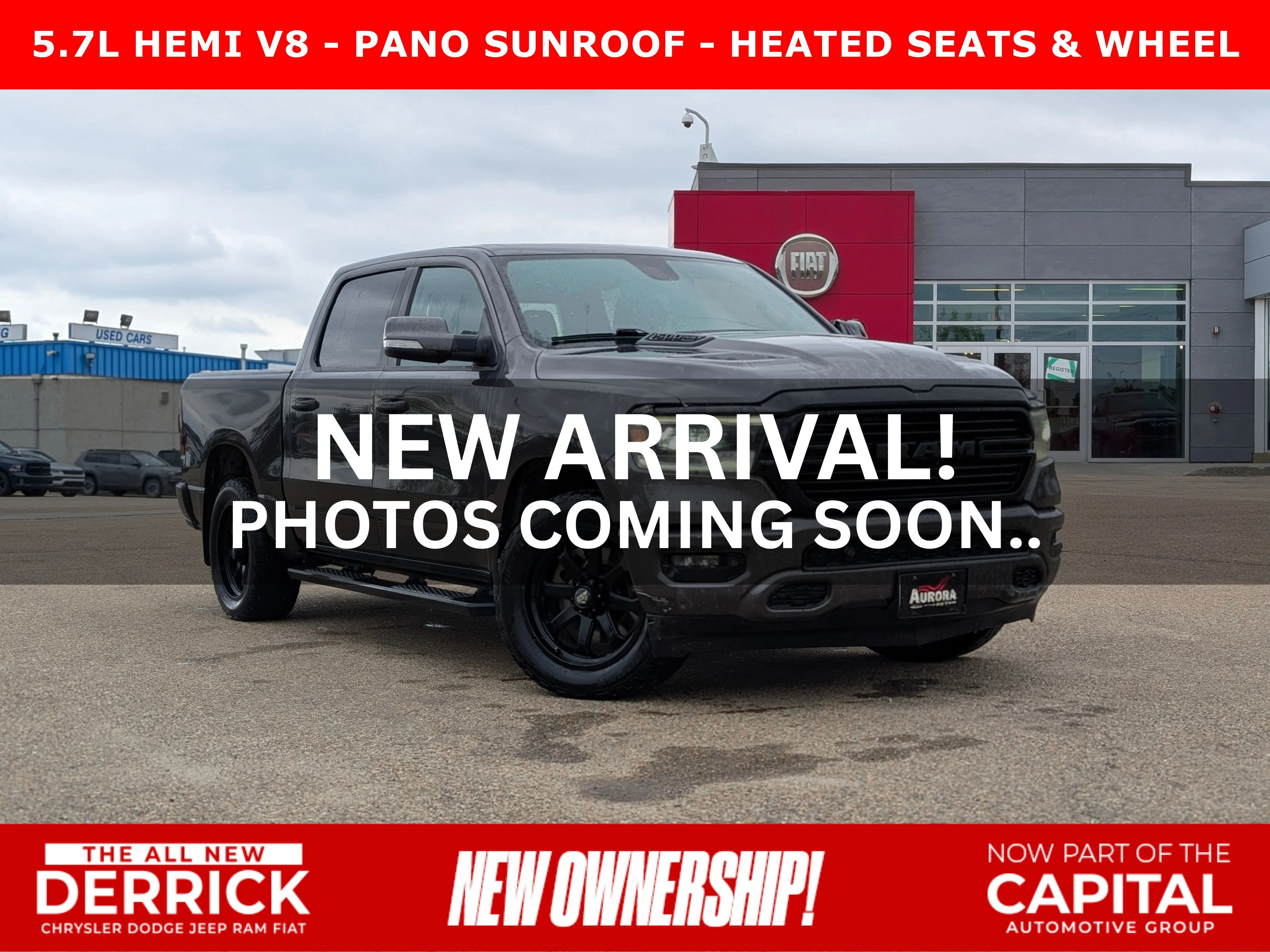 Used 2020 Granite Crystal Metallic Ram Sport image 1