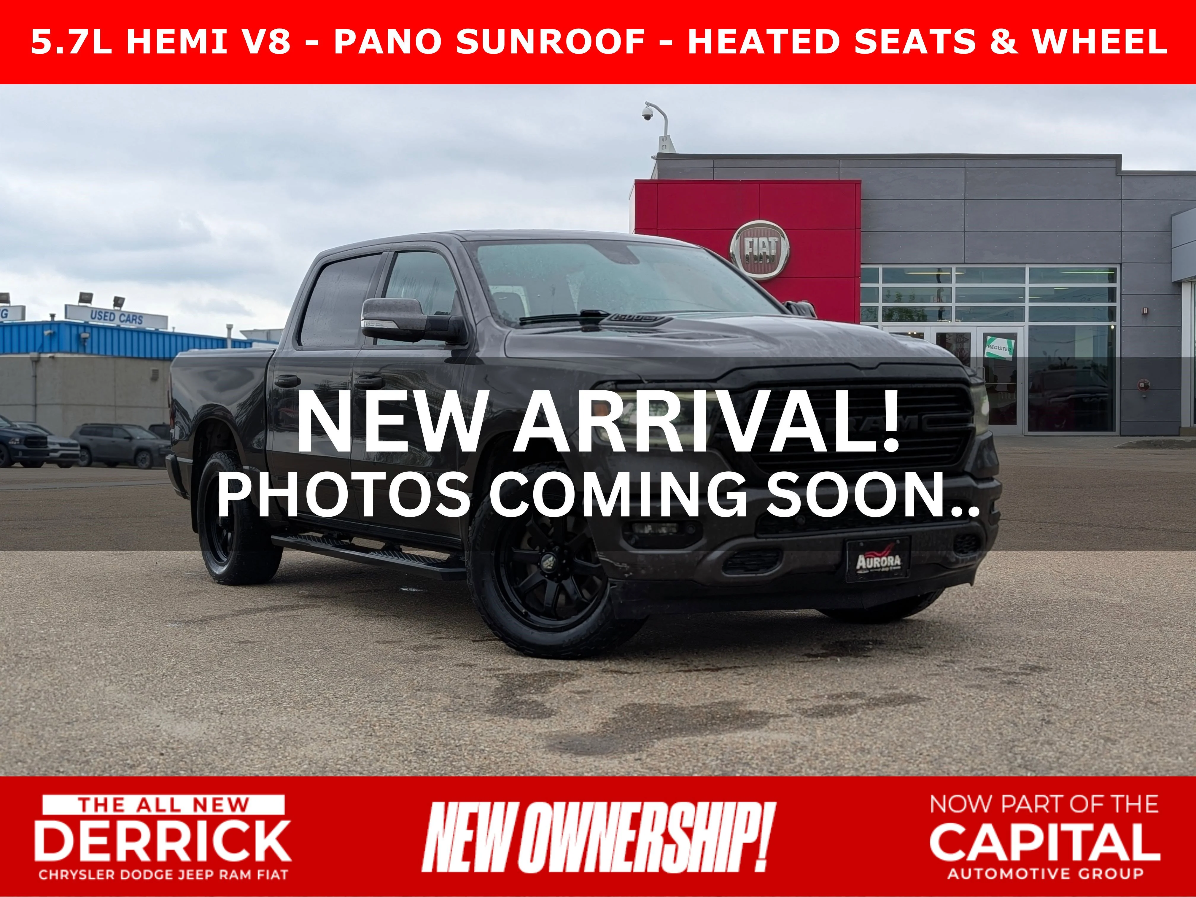Used 2020 Granite Crystal Metallic Ram Sport image 1