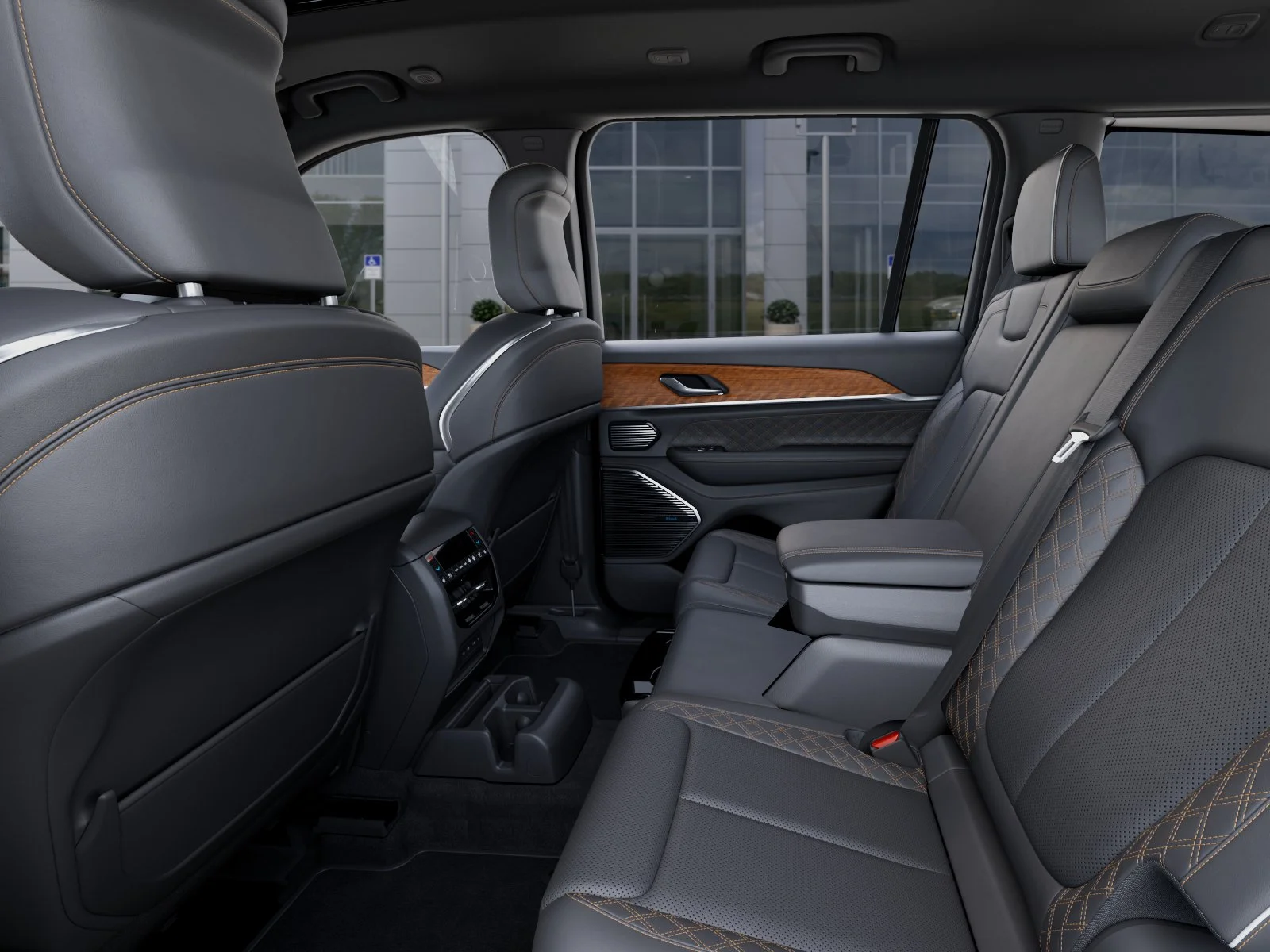 New 2026 Diamond Black Crystal Pearl-Coat Exterior Paint Jeep Summit image 49