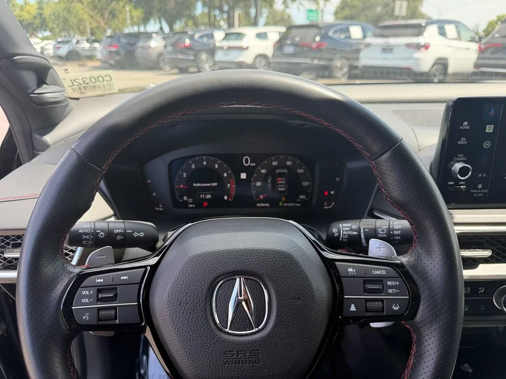 Used 2025 Crystal Black Pearl Acura AWD A-SPEC Advance image 45