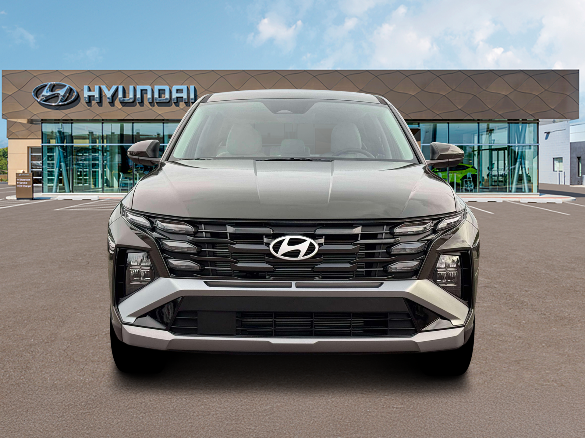 New 2026 Green Hyundai SE FWD image 12
