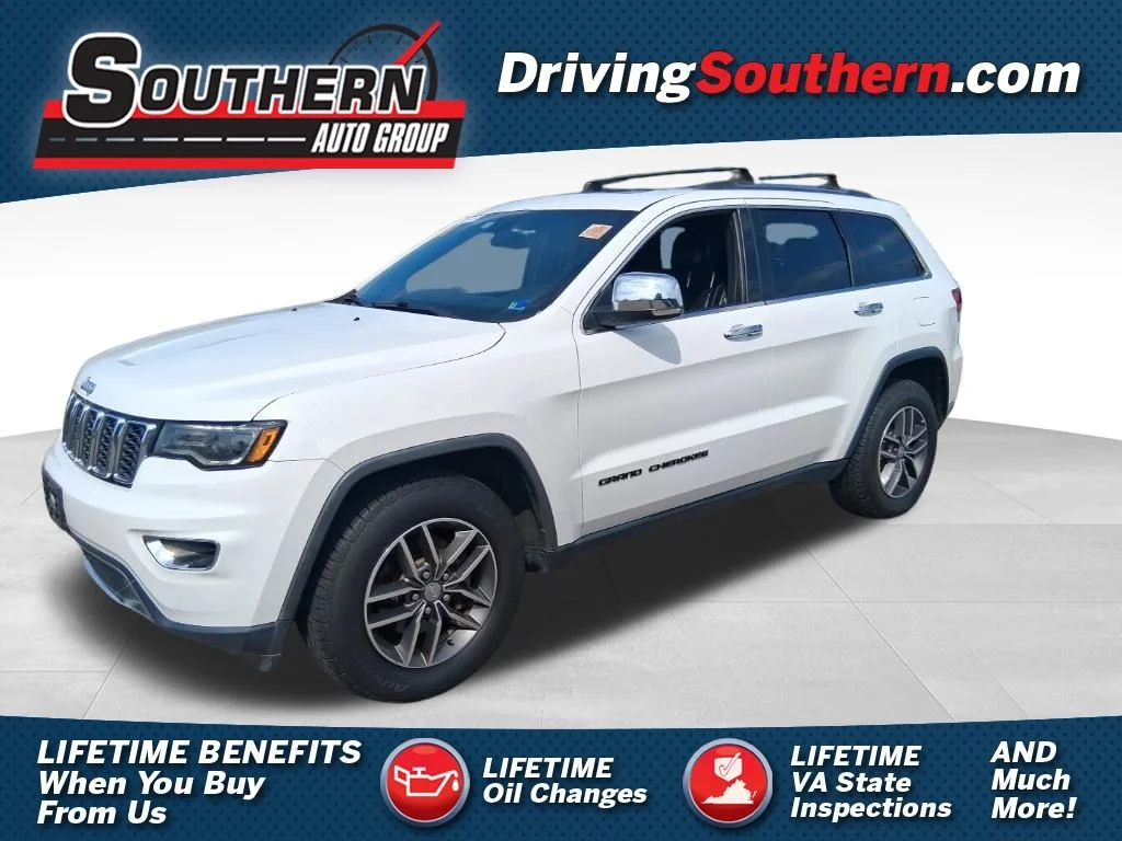 Used 2017 White Jeep Limited image 1