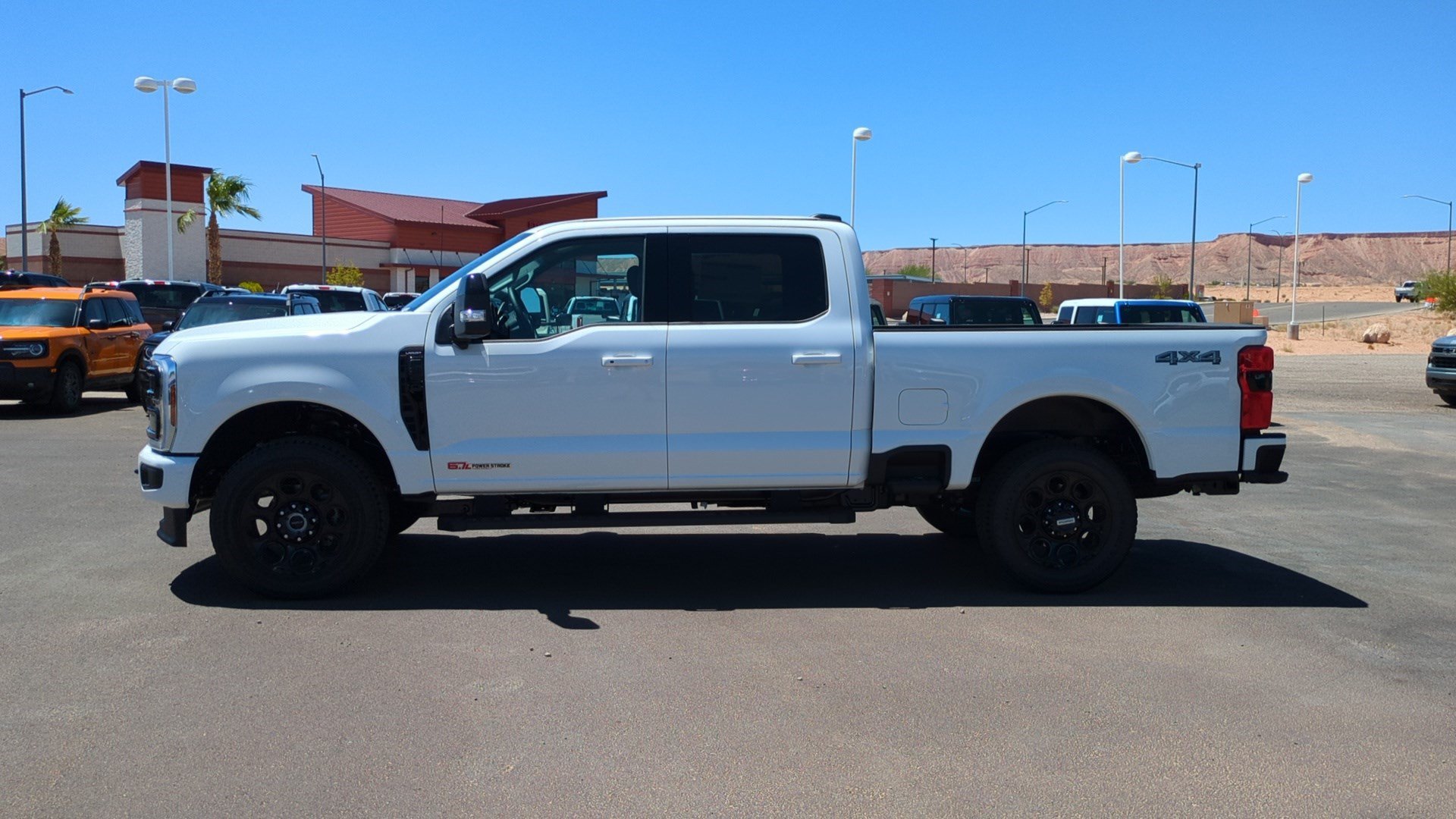 New 2026 Star White Metallic Tri-Coat Ford LARIAT image 6