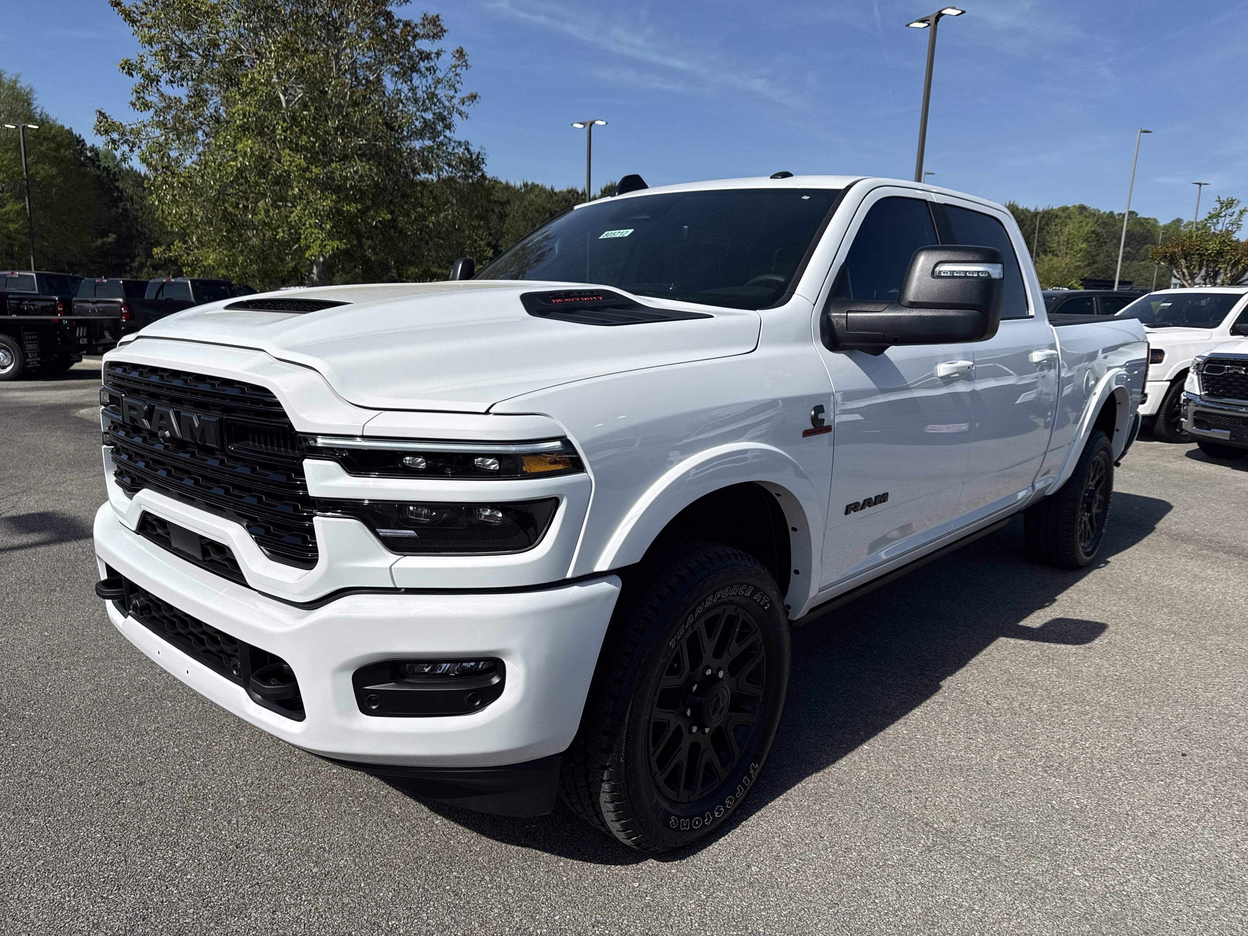 New 2026 Bright White Clearcoat RAM Limited image 3