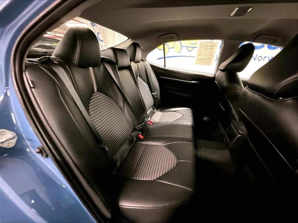 Certified Used 2024 Blue Toyota SE image 16
