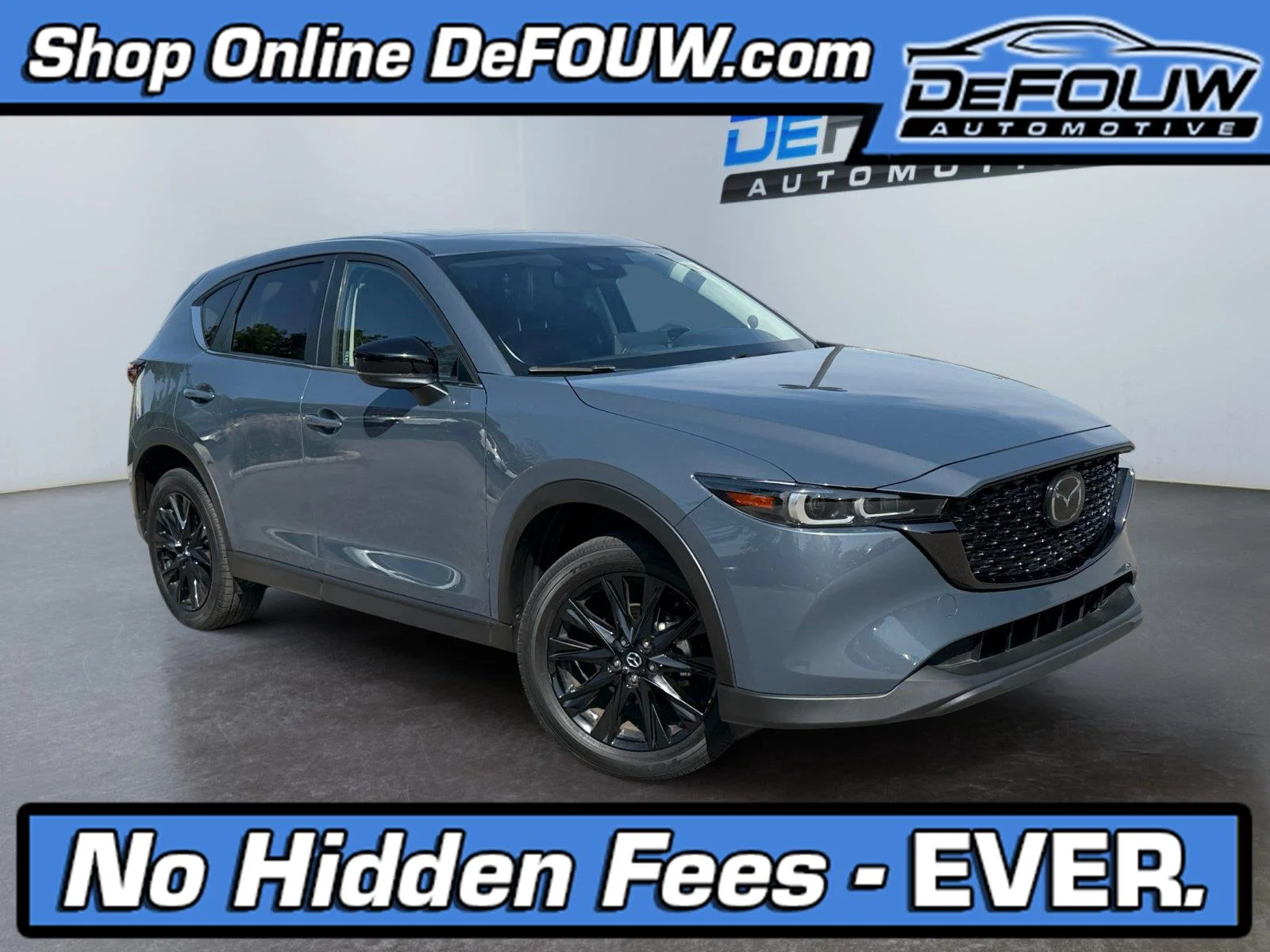 Used 2025 Polymetal Gray Metallic Mazda 2.5 S Carbon Edition image 1
