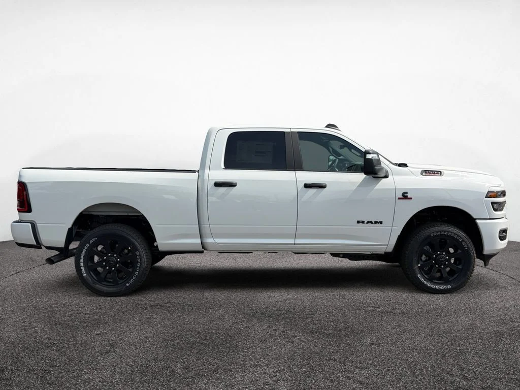 New 2026 Bright White Clear-Coat Exterior Paint RAM Big Horn image 6