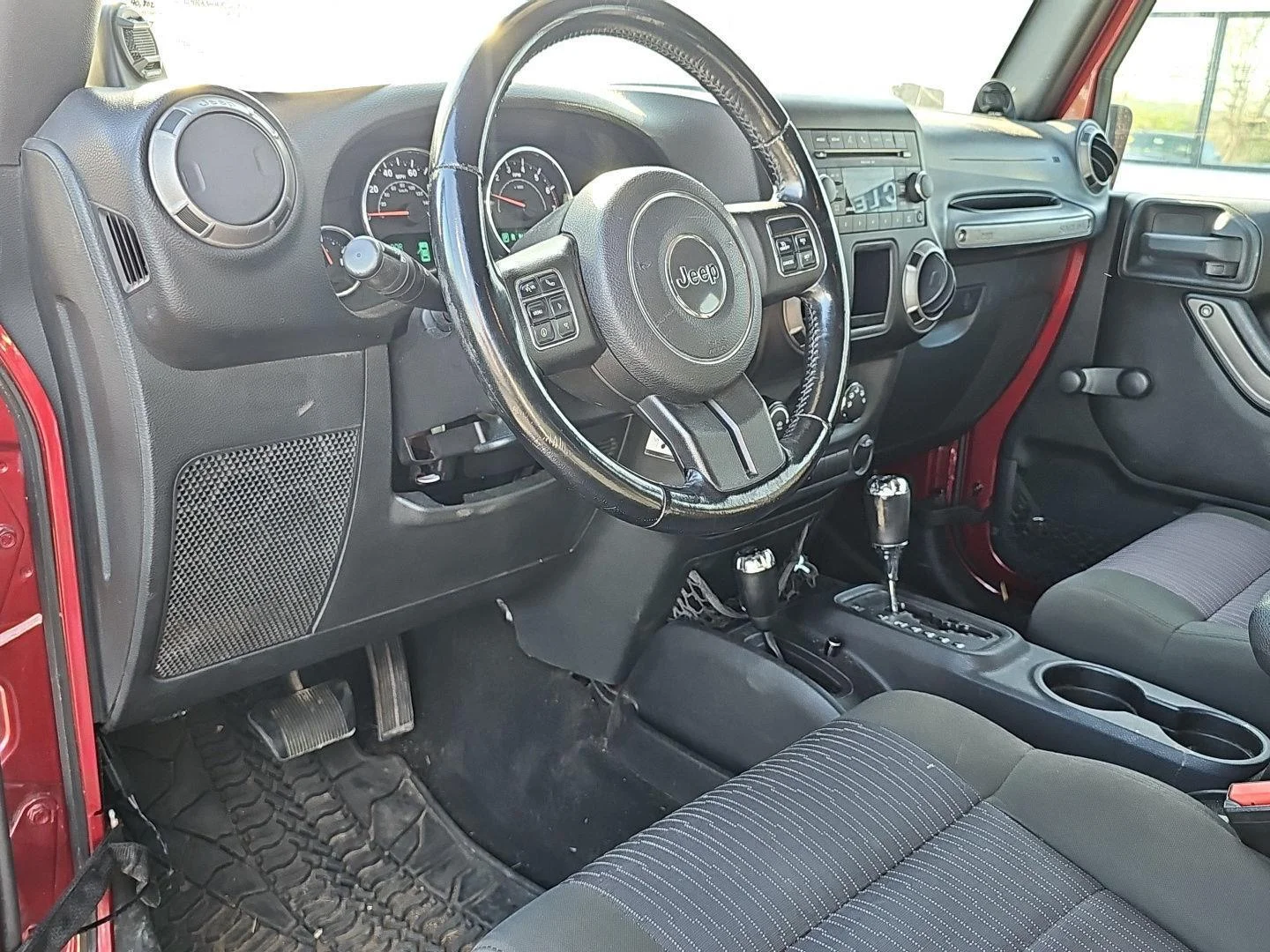 Used 2011 Deep Cherry Red Crystal Pearlcoat Jeep Sport image 10