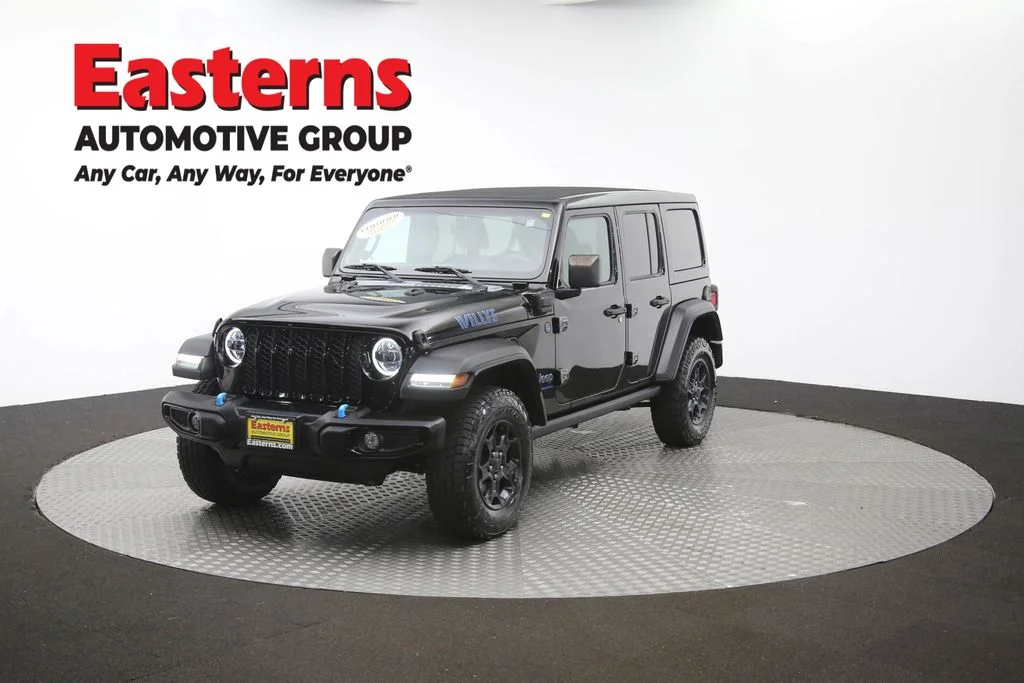 Used 2023 Black Jeep Willys 4xe image 55