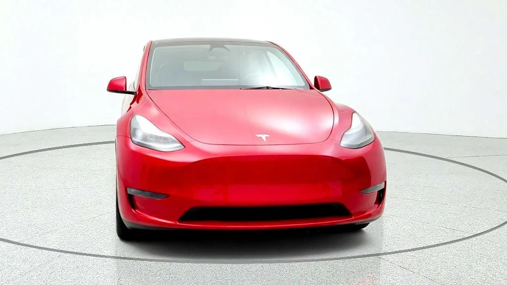 Used 2023 Red Multi-Coat Tesla AWD *Ltd Avail* image 2