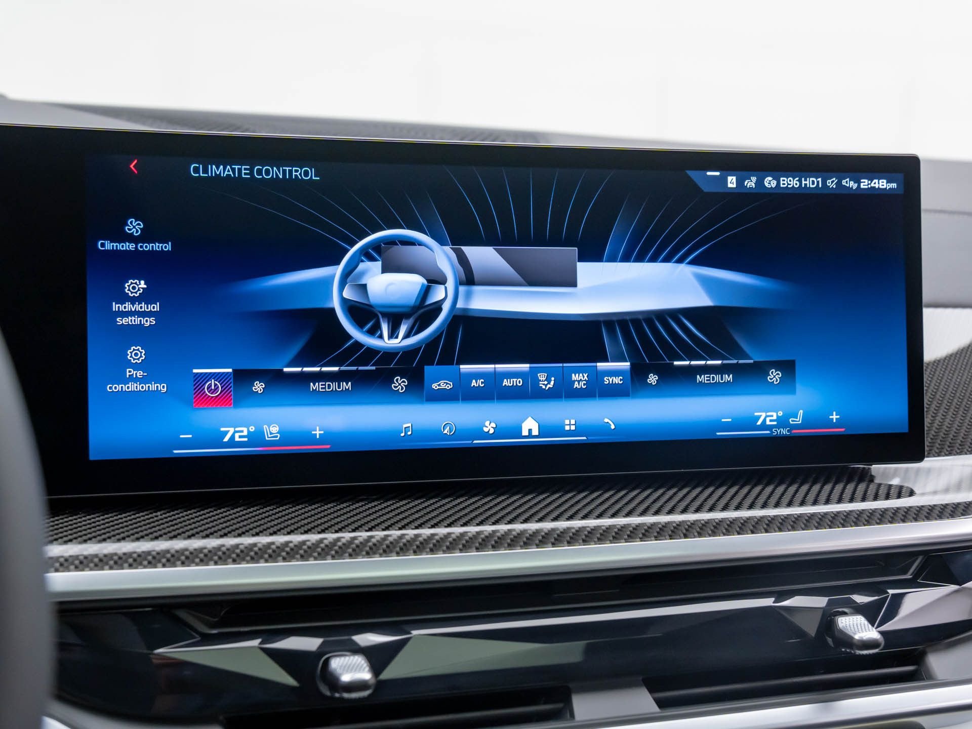 Used 2026 Tanzanite Blue II Metallic BMW M60i image 26