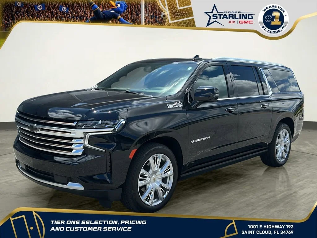Used 2024 Black Chevrolet High Country image 1